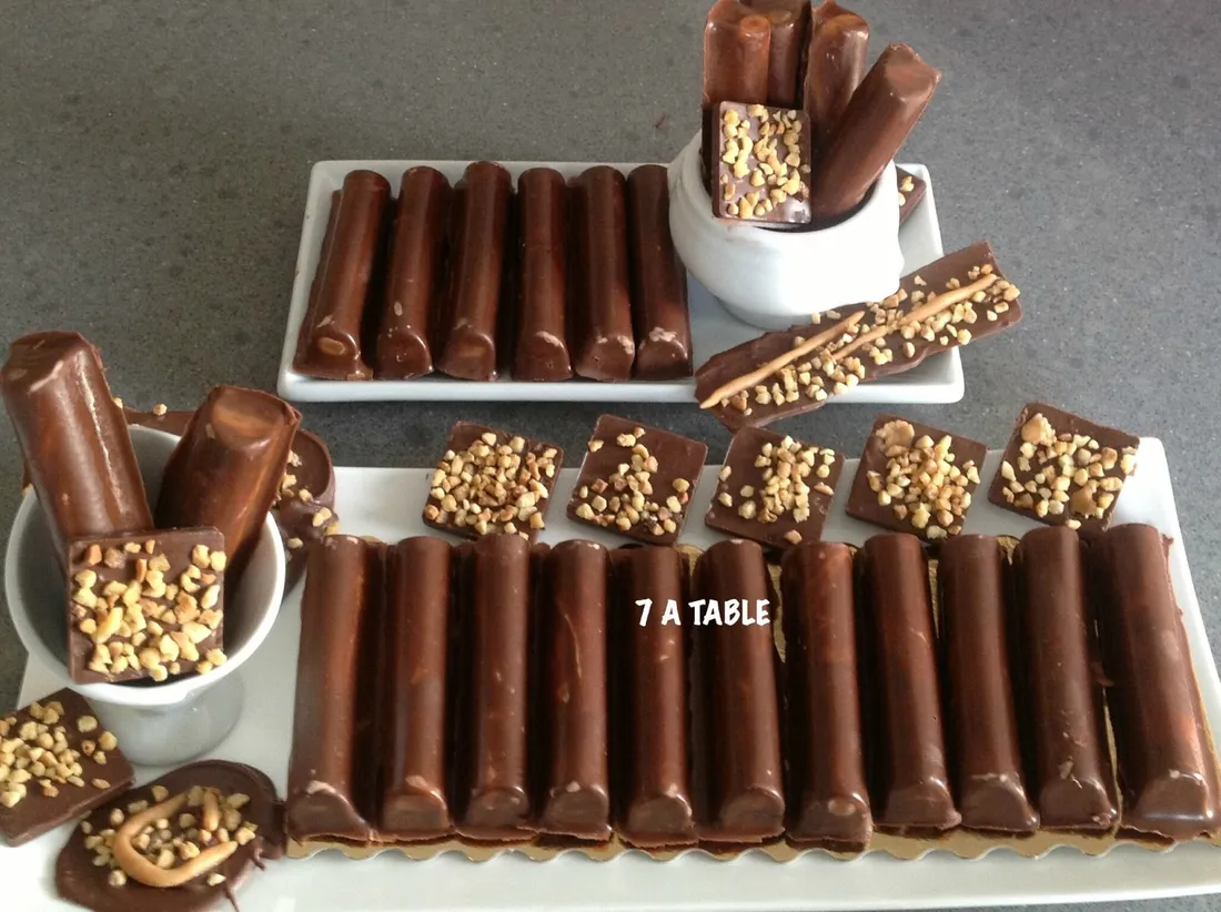 Fingers façon twix maison