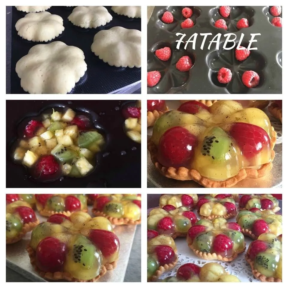 Tartelettes en gelee de fruits