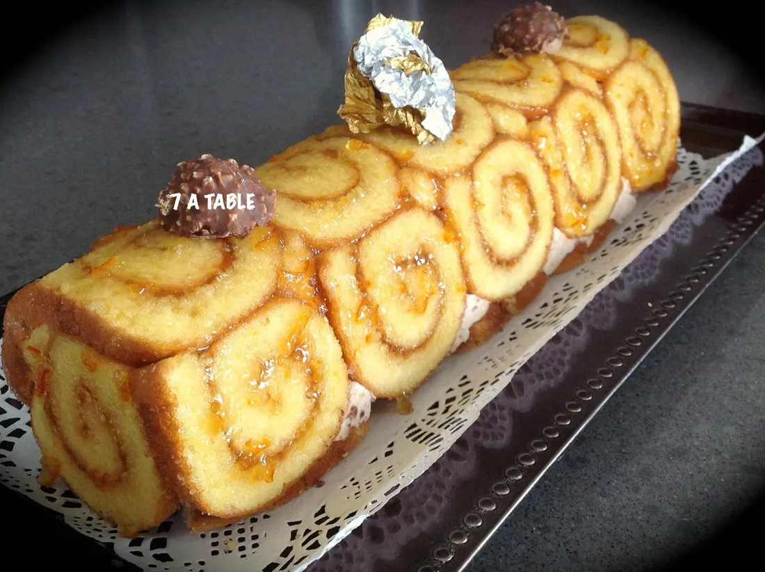 Bûche aux rochers Ferrero