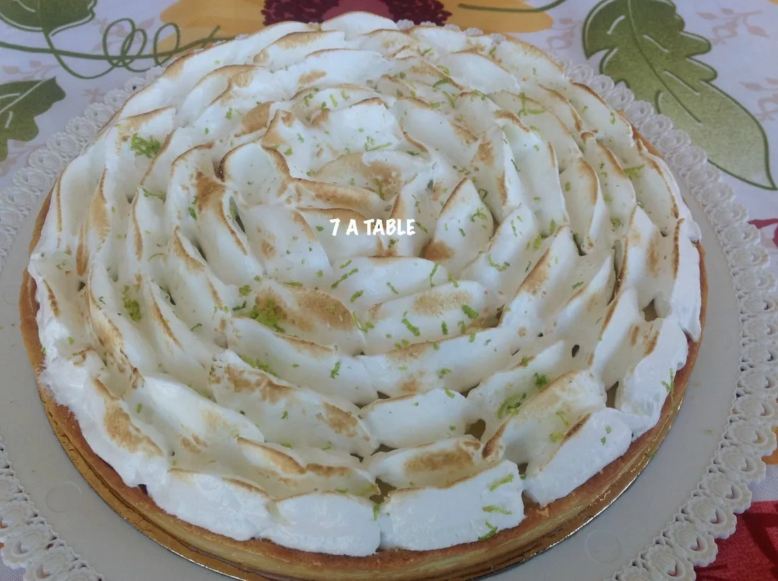 Tarte au citron meringuée