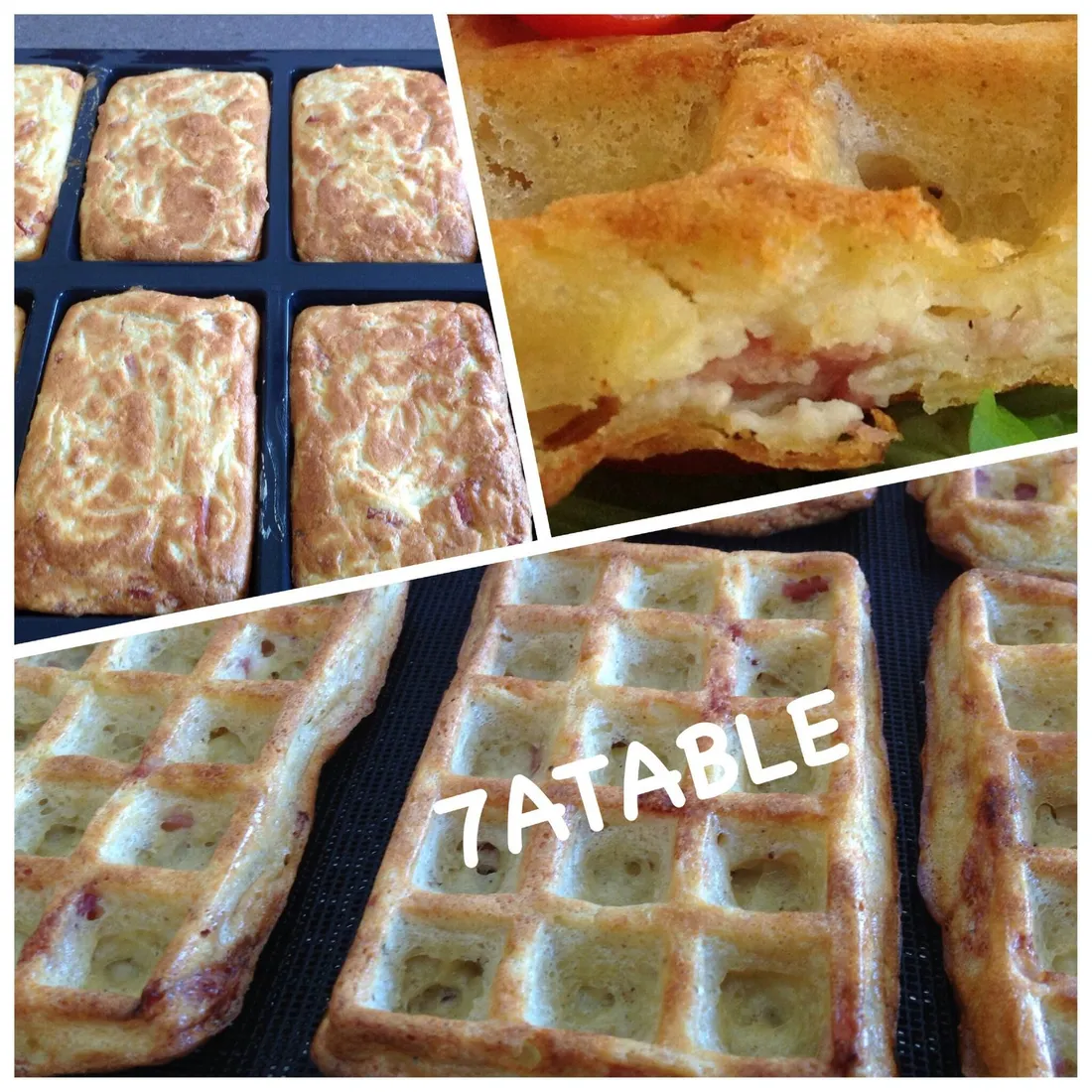 Gaufres apero salées : aperi-gaufres