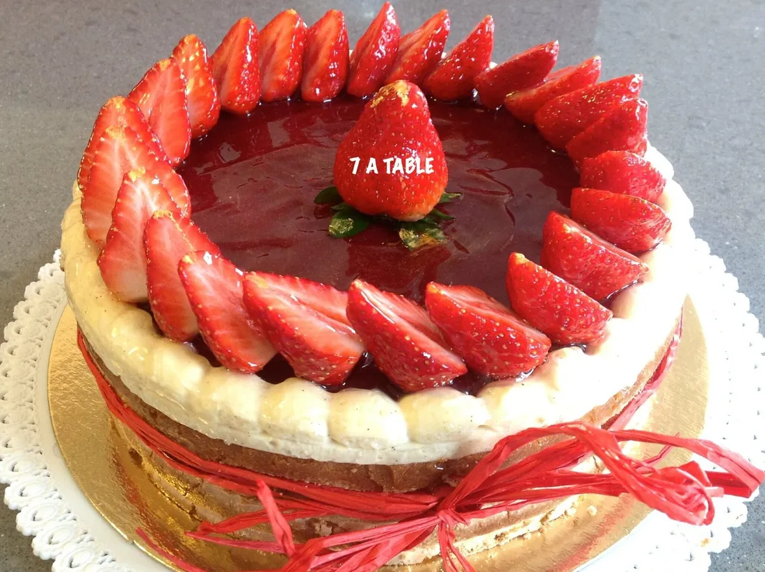 Charlotte aux fraises