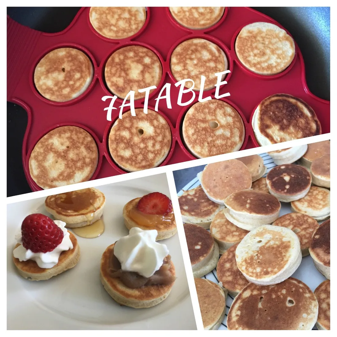 Blinis sucres