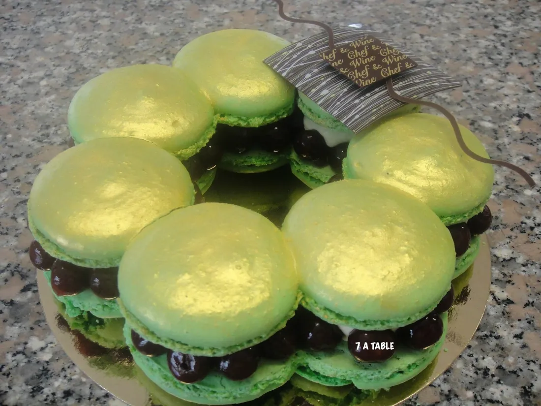 Coques de macarons