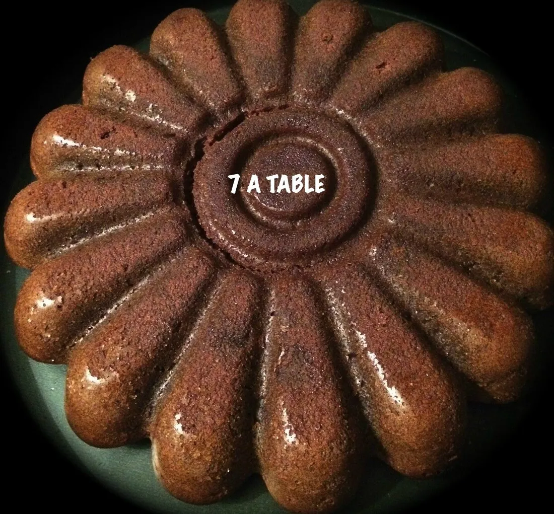 Fondant marron chocolat