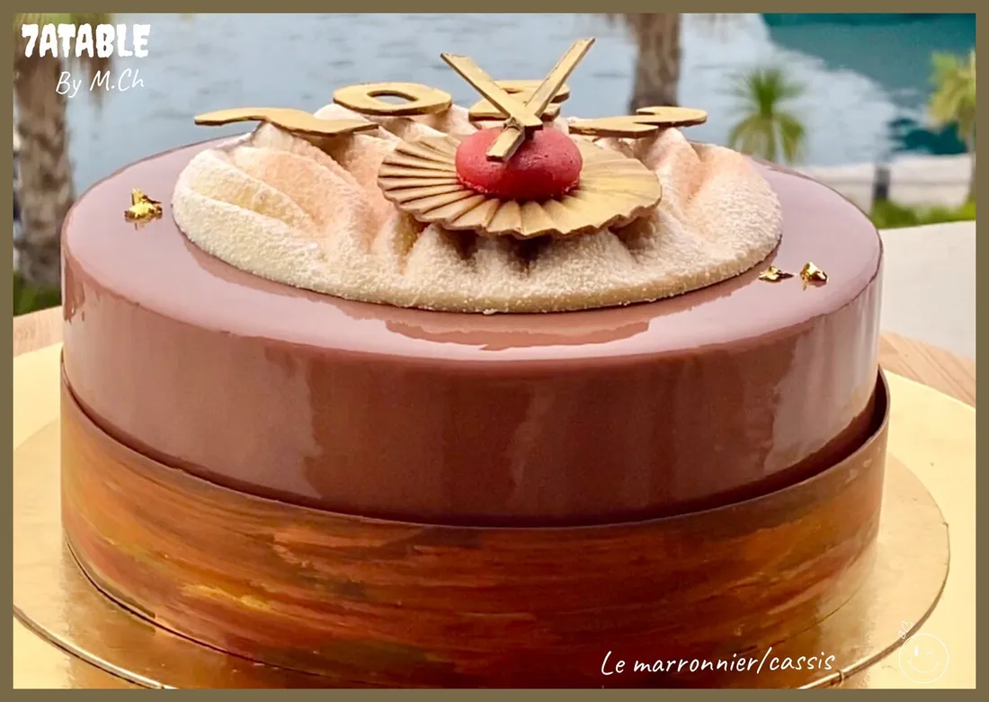 Entremets marron