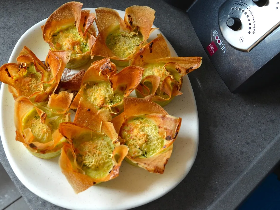 Feuilletes à la courgette