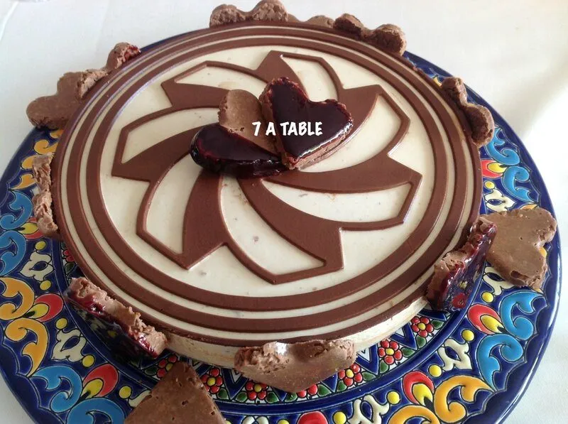 Entremet au turron (Nougat)