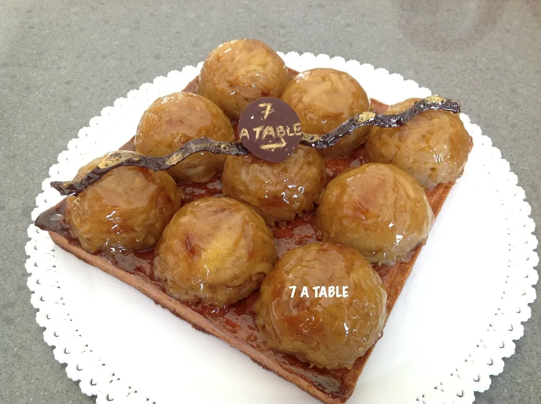 Tarte aux pommes revisitée