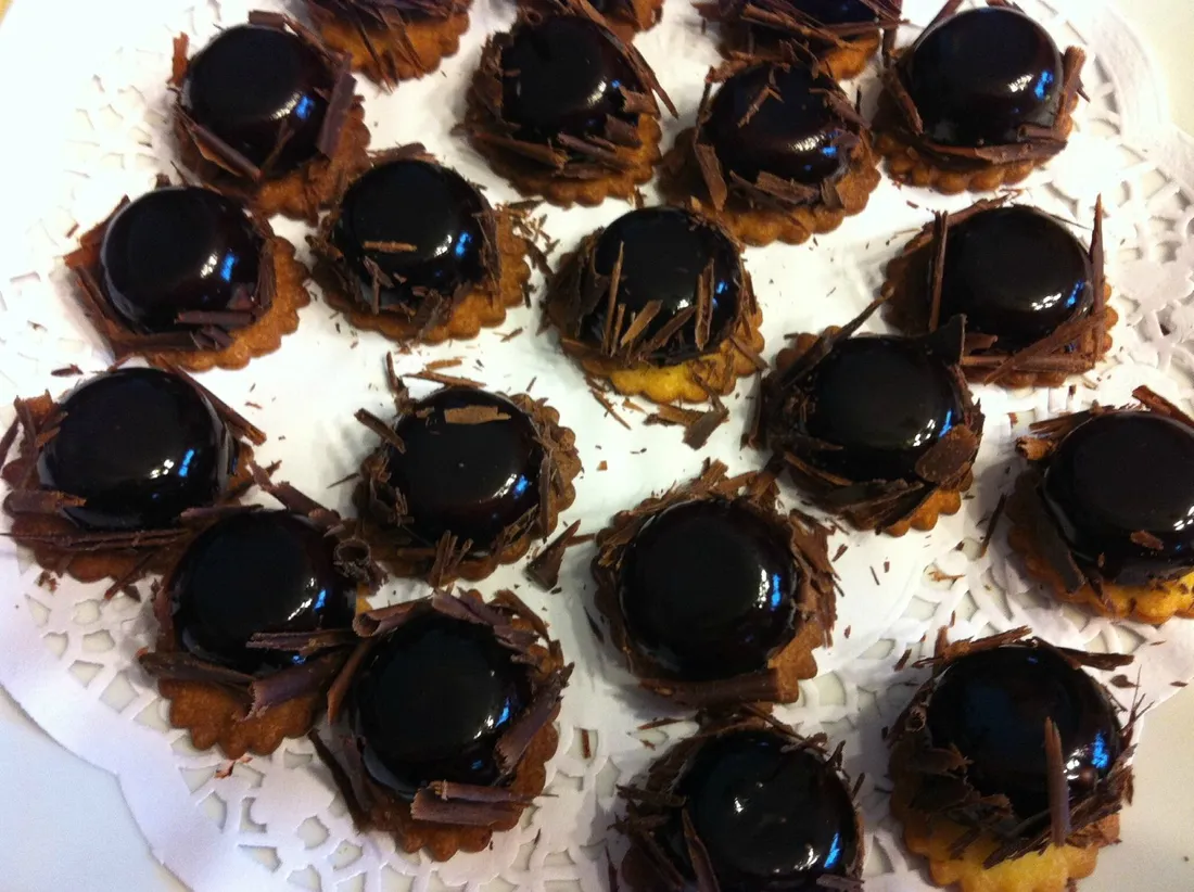 Bouchées gourmandes choco-framboises