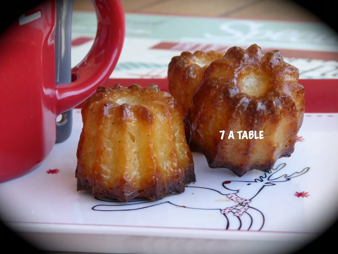 Mini cannelés à l'orange