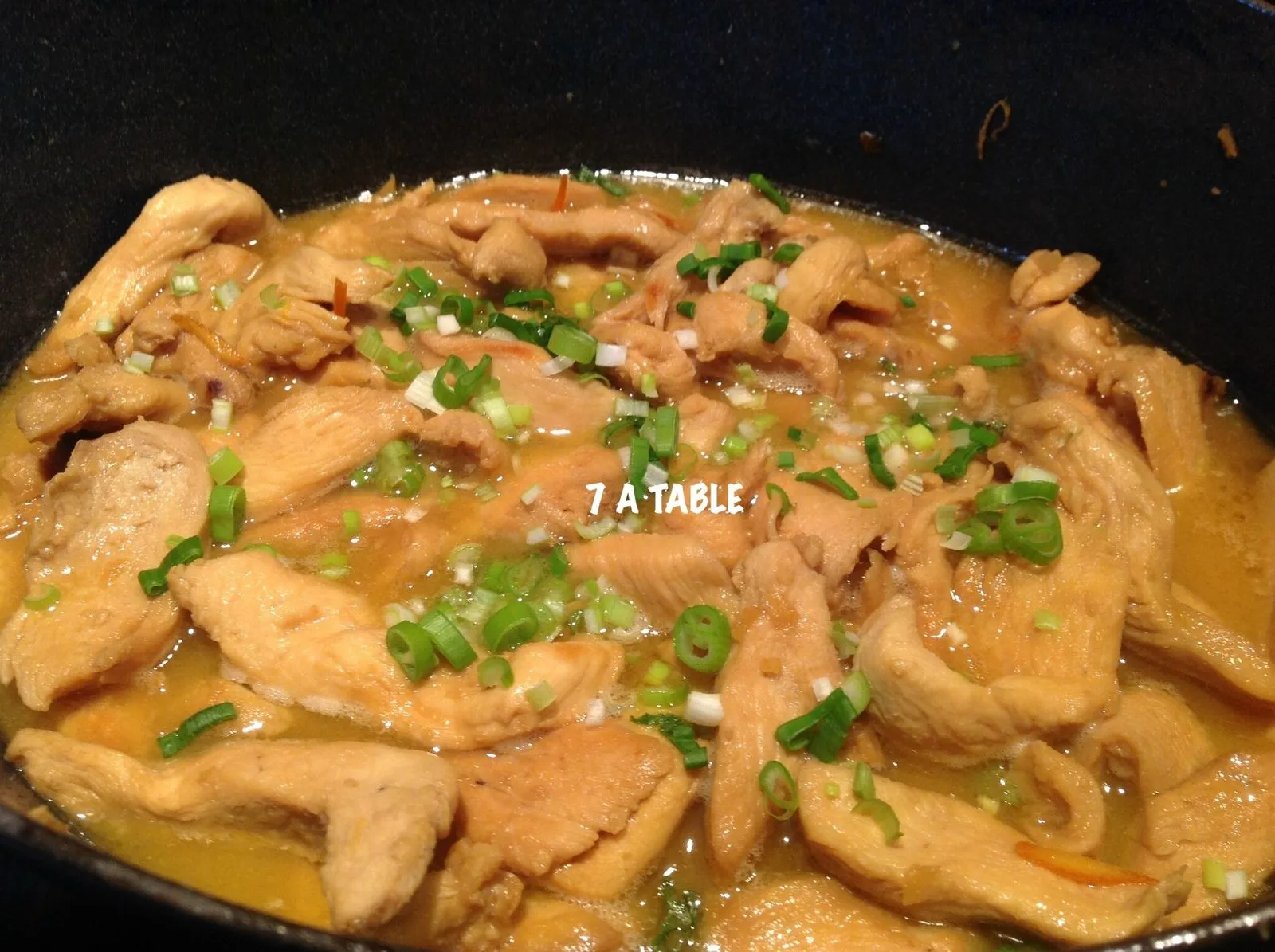 Poulet teriyaki orange et miel