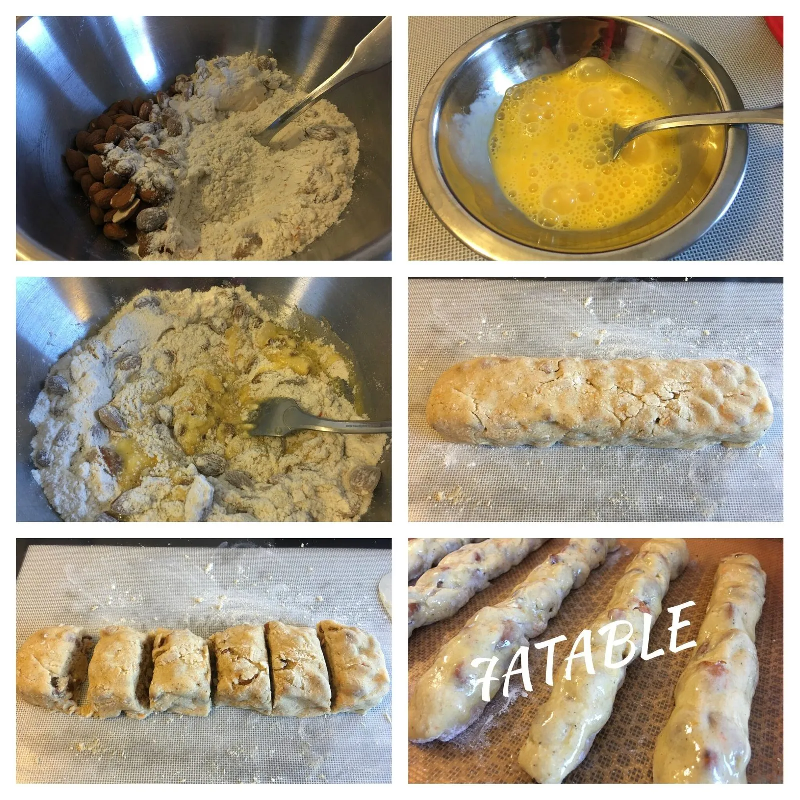 Croquants aux amandes