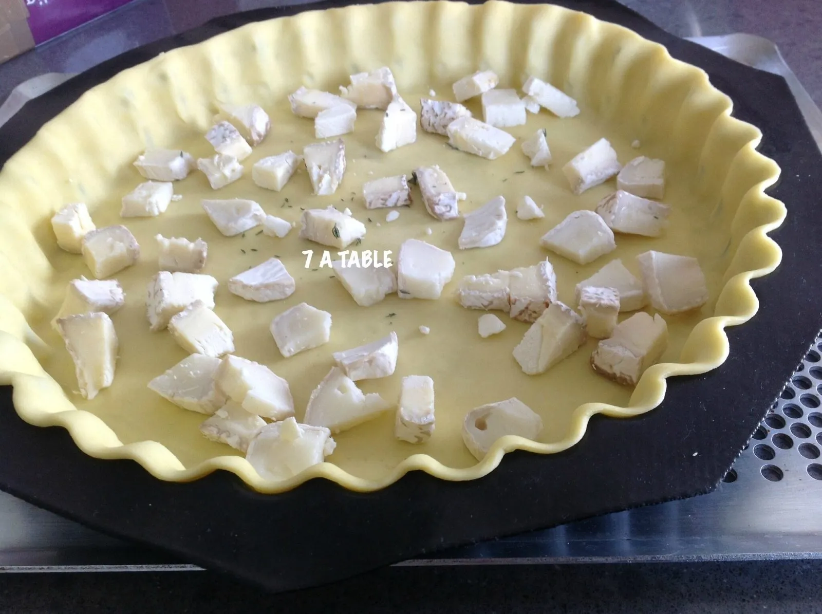 Tarte aux poireaux