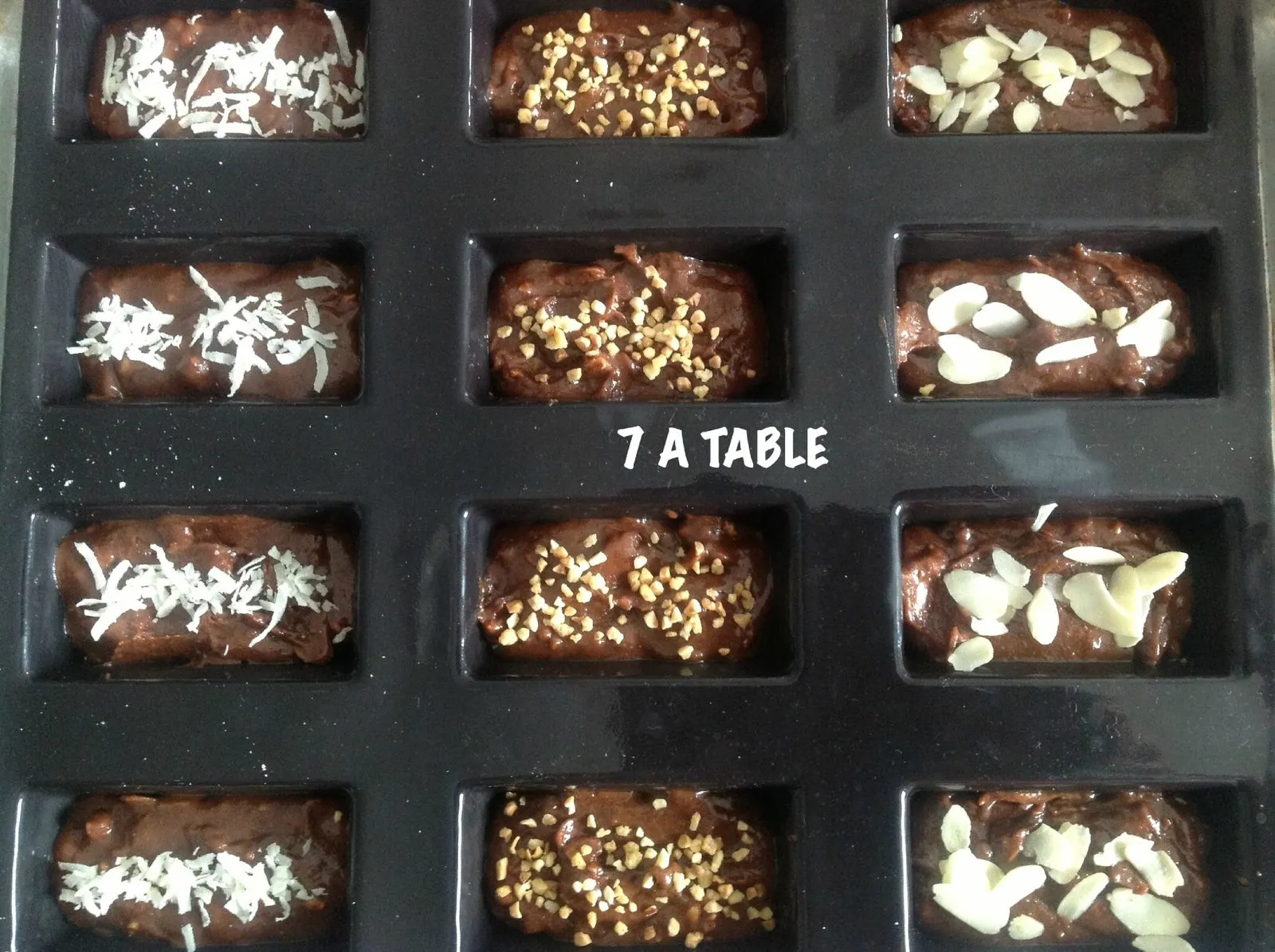 Financiers au chocolat