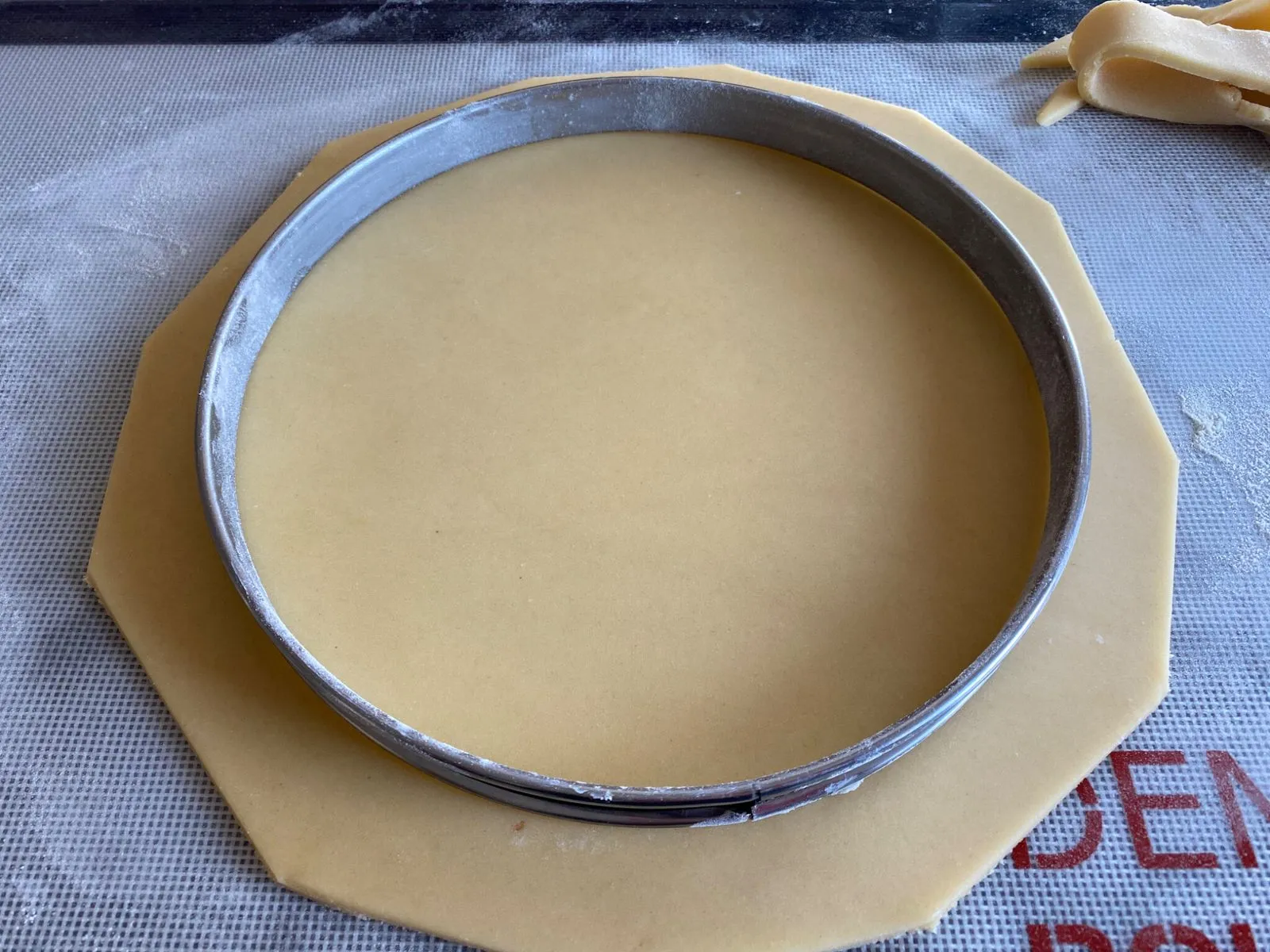 Tarte aux pommes (rosace)