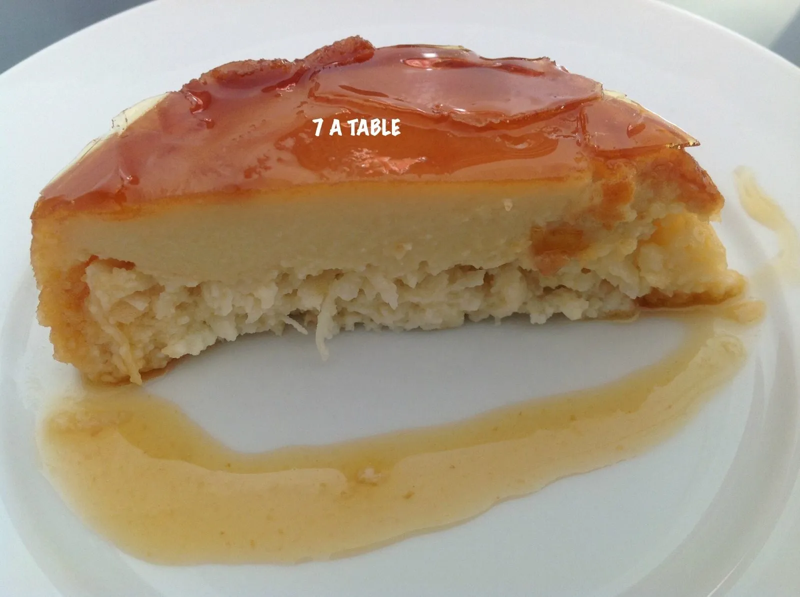 Flan des îles
