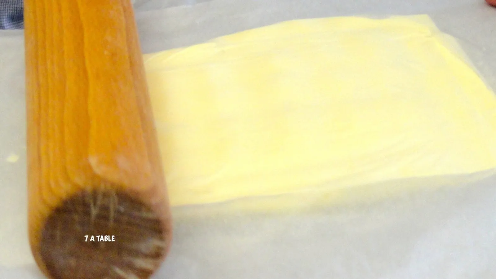 Pâte levée dite “feuilletée”