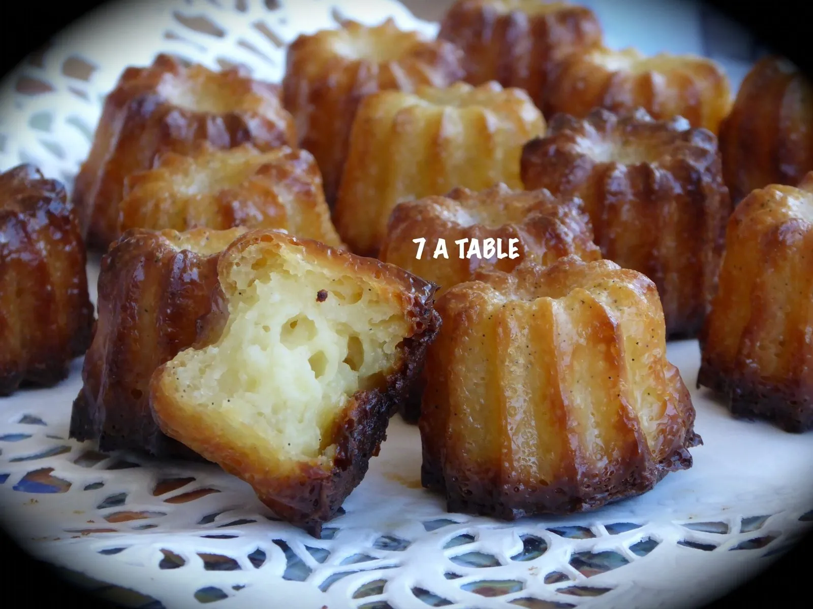 Mini cannelés à l’orange