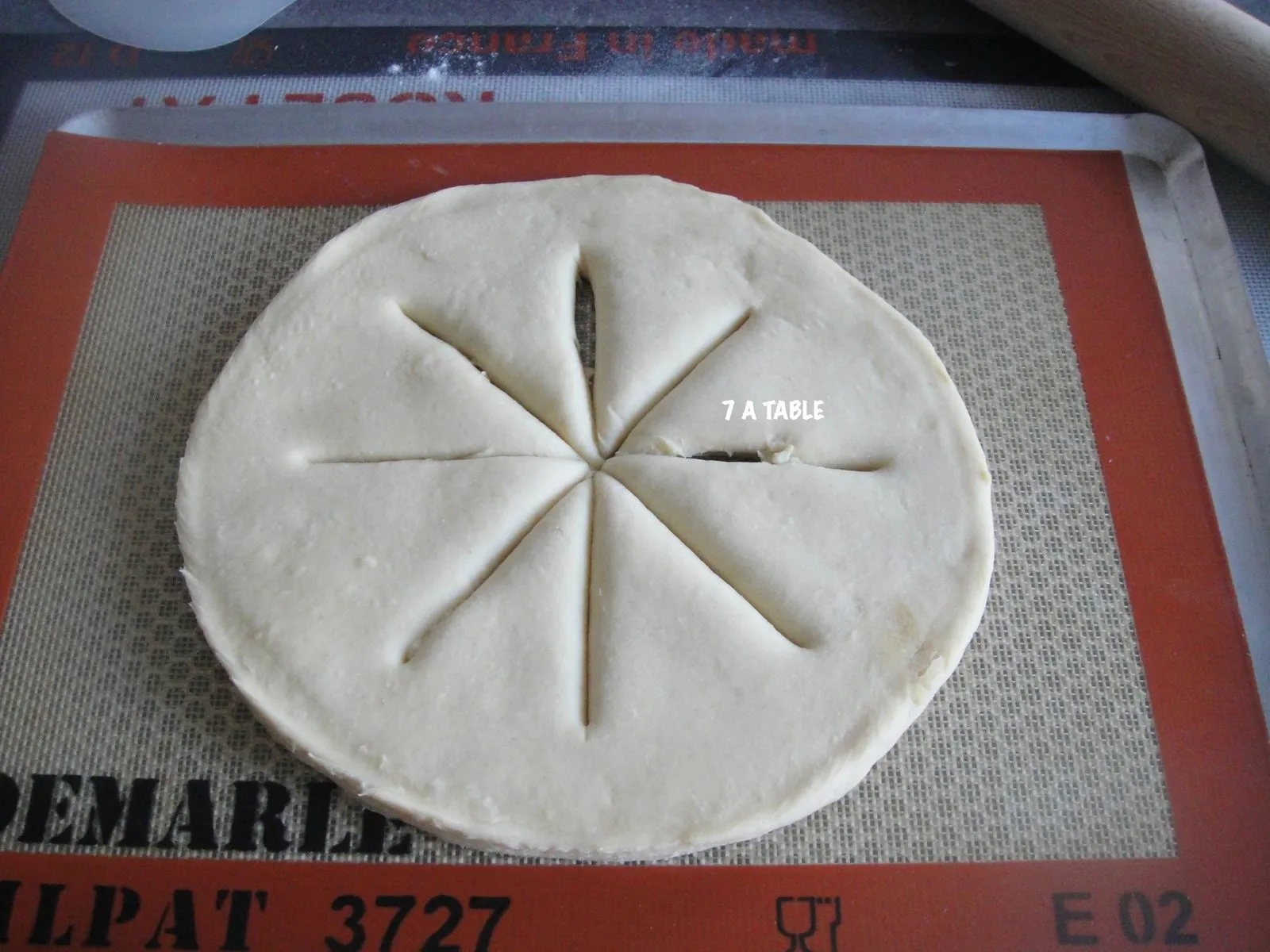 Couronne des rois briochée