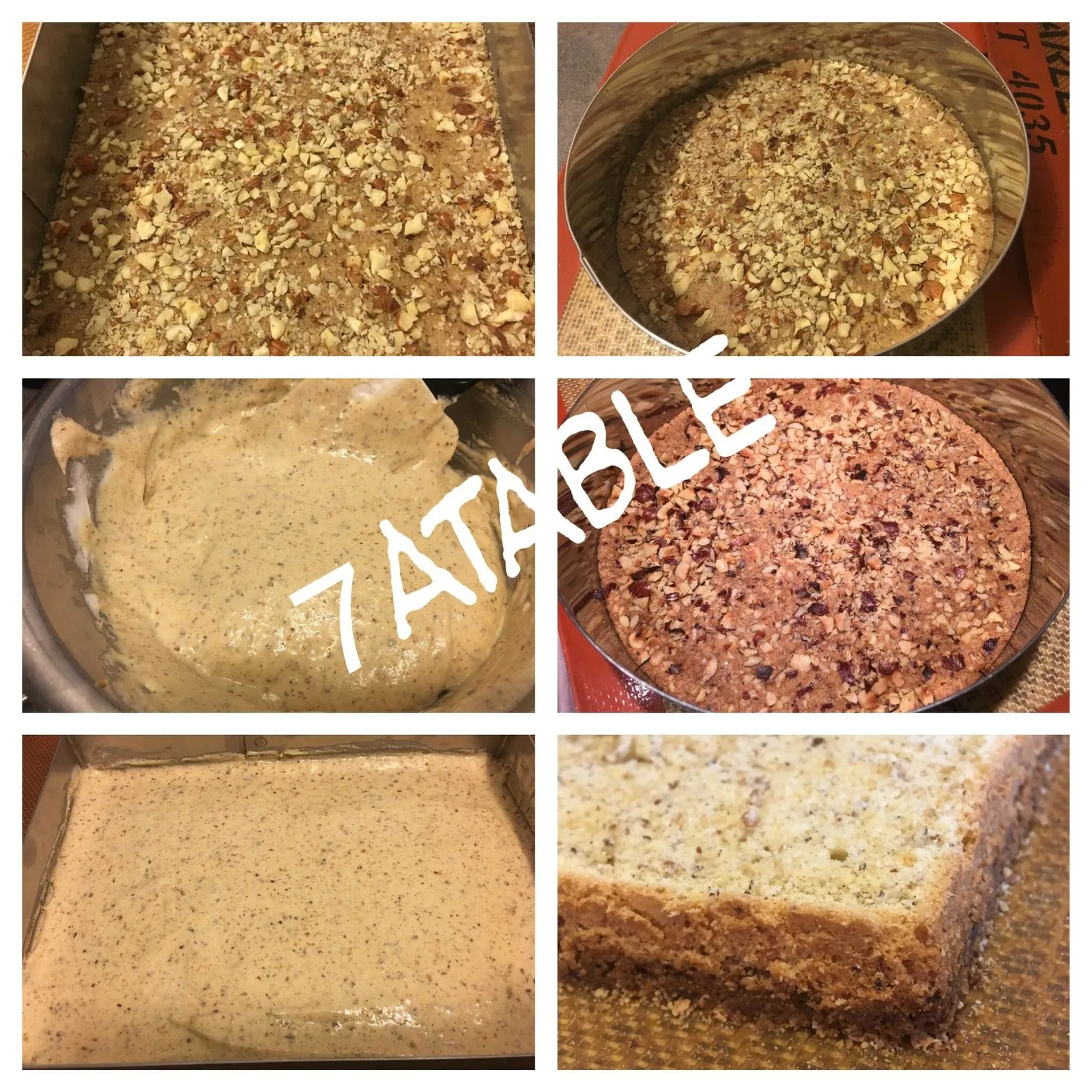 Biscuit noisette sur croustillant - copie