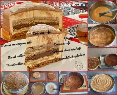 Entremets Cappuccino