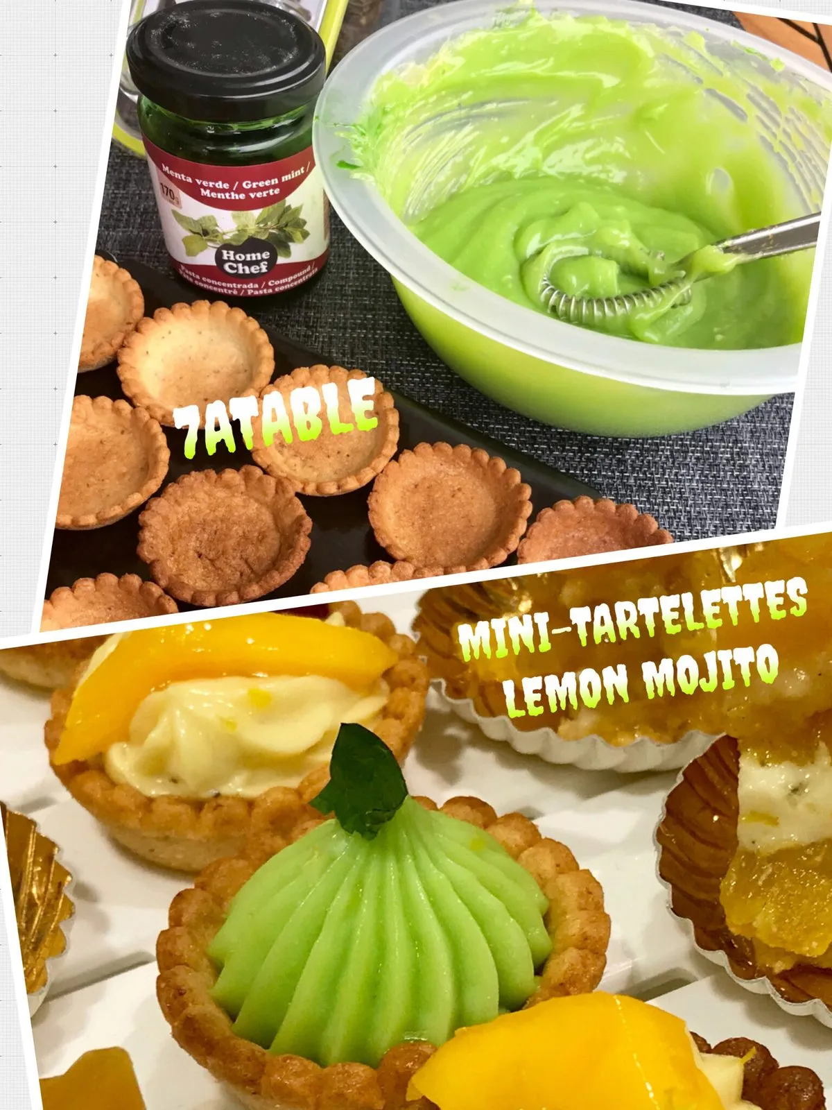 Mojito tartelettes
