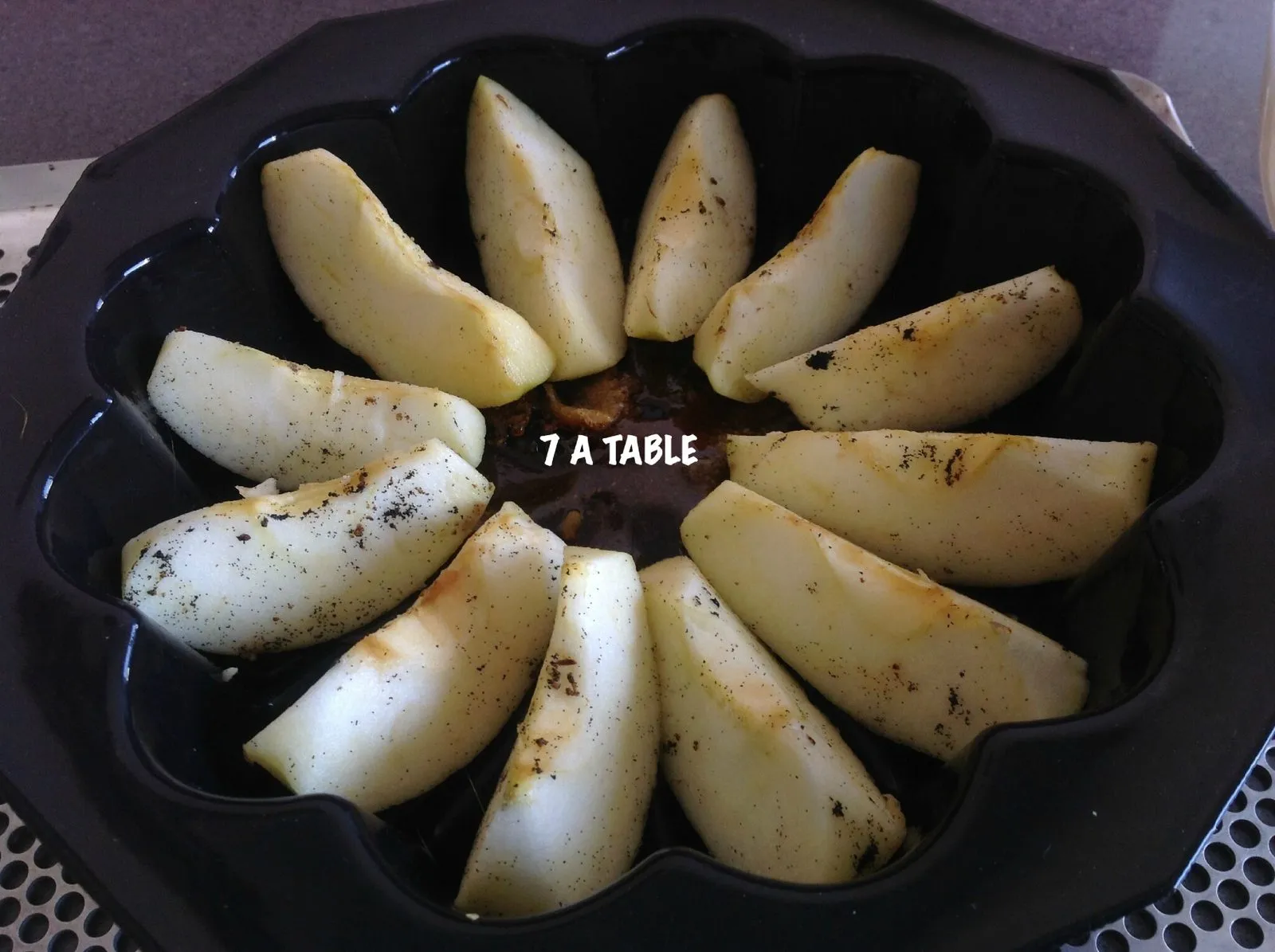 Gâteau aux pommes façon Tatin