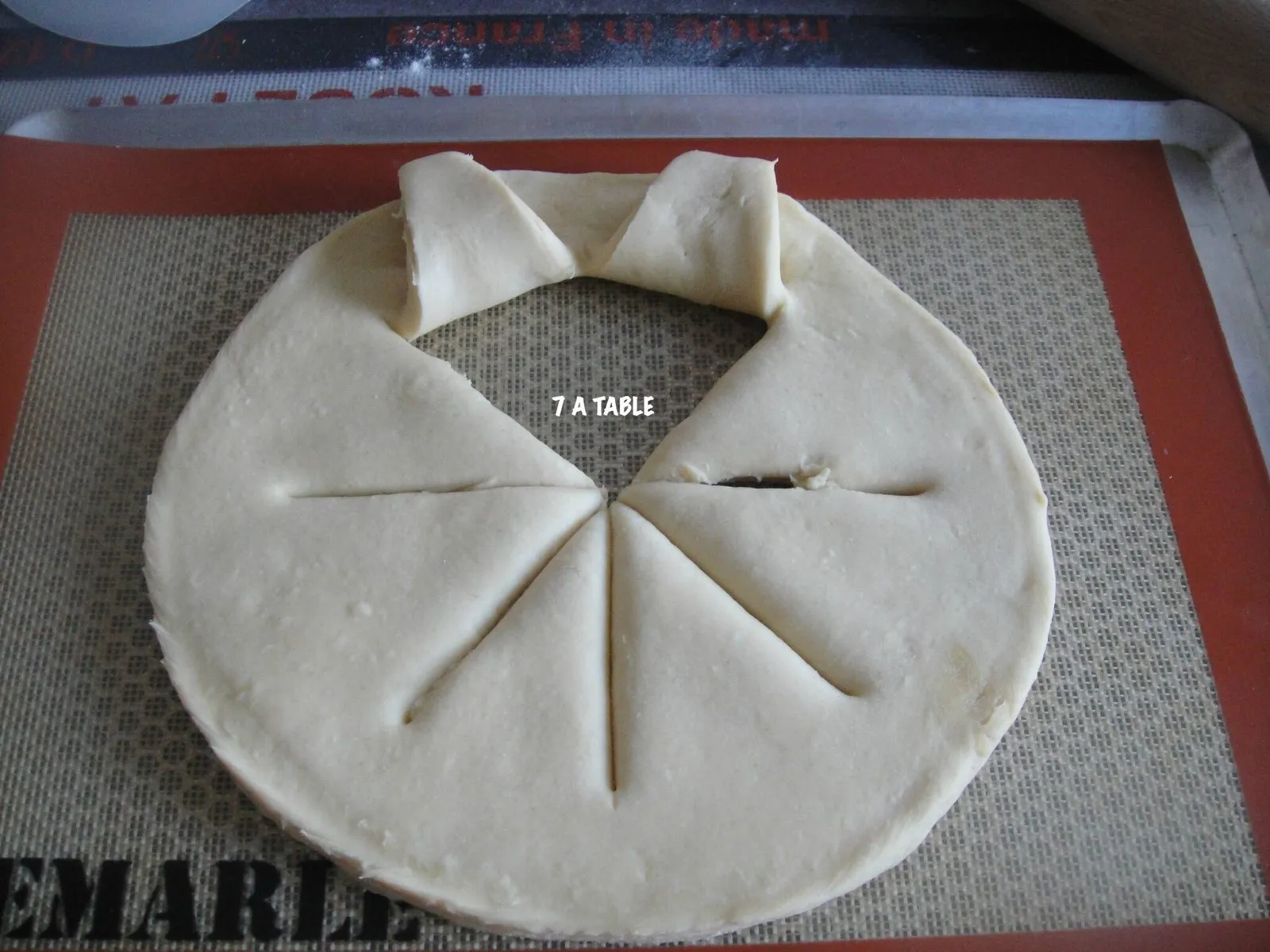 Couronne des rois briochée