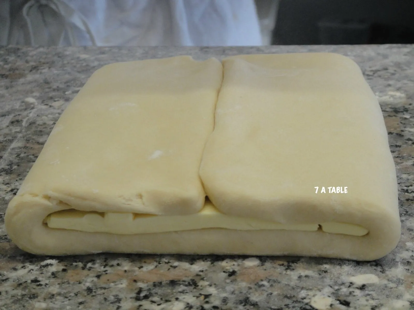 Pâte levée dite “feuilletée”