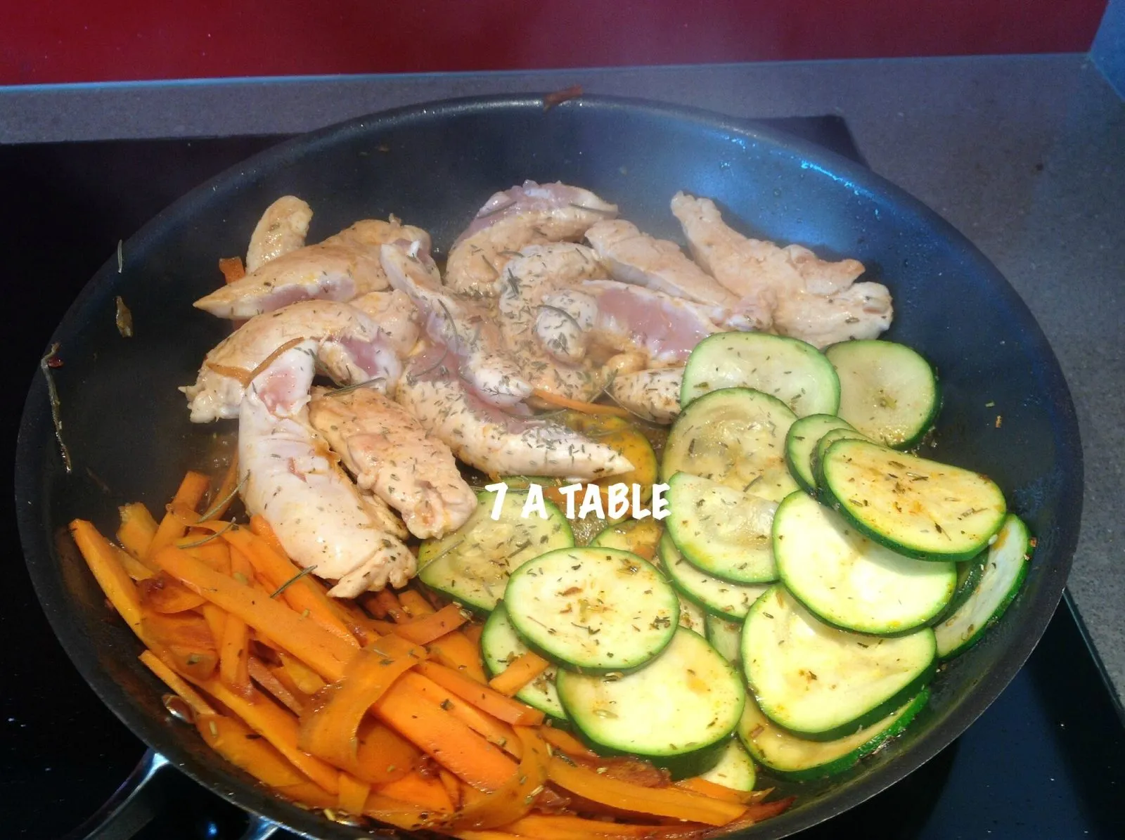 Tourte légumes poulet