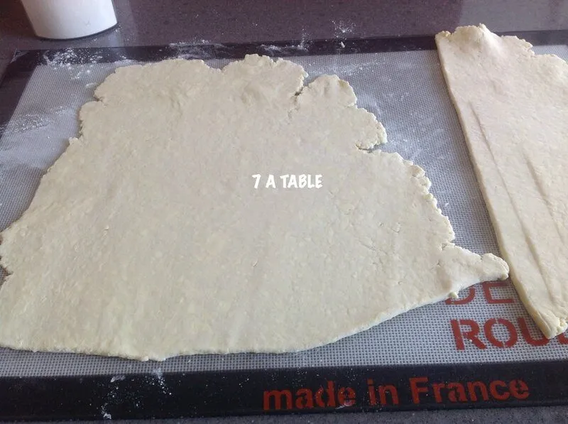 Pâte feuilletée rapide escargot