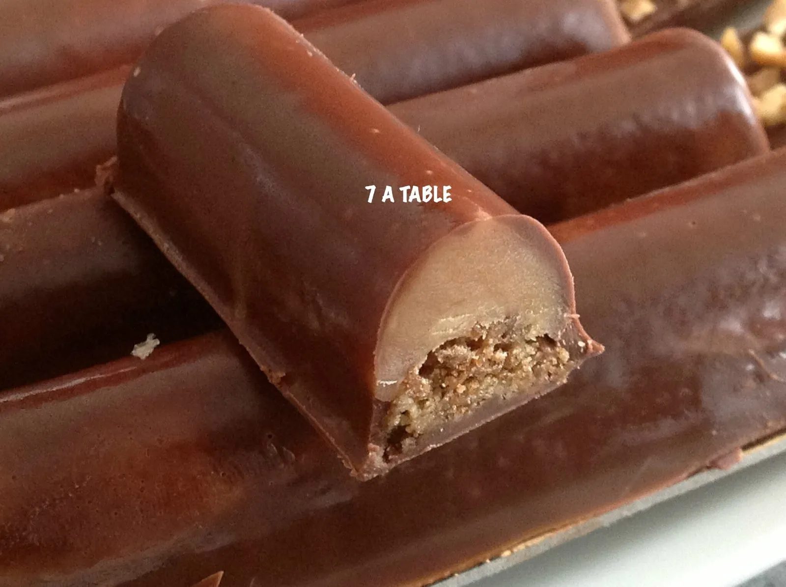 Fingers façon twix maison