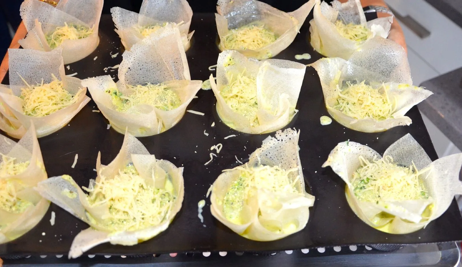Feuilletes à la courgette