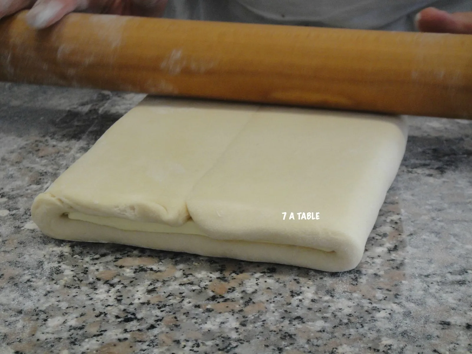 Pâte levée dite “feuilletée”