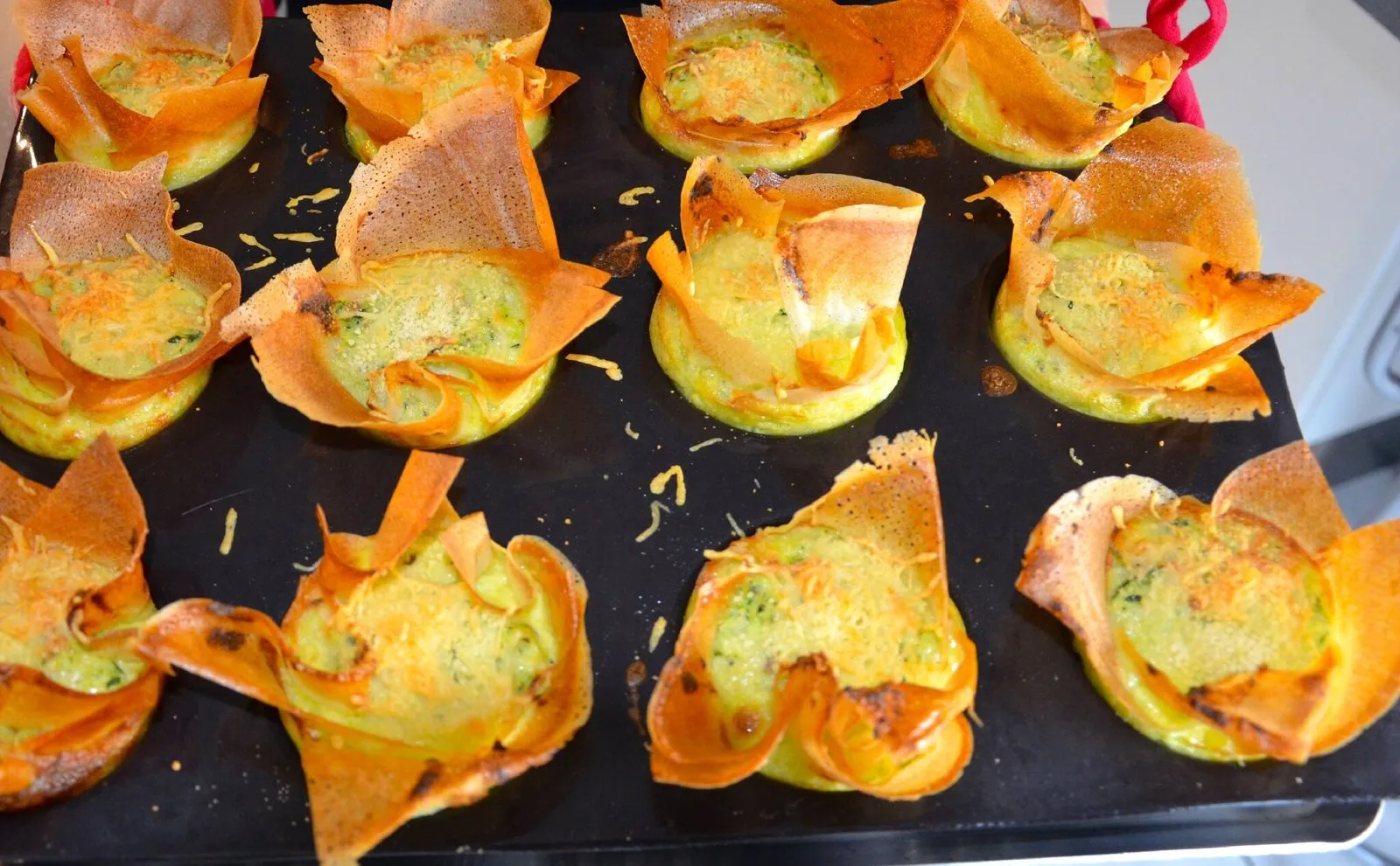 Feuilletes à la courgette
