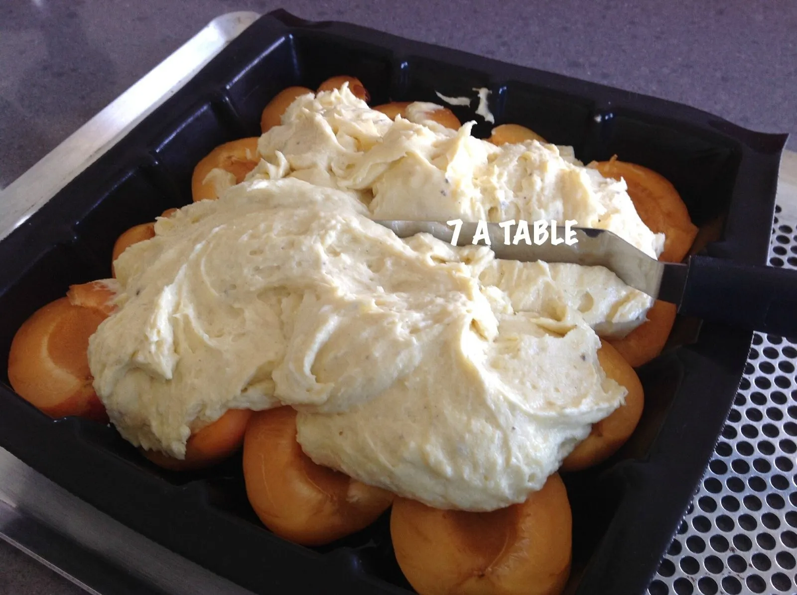 Moelleux aux abricots ou fruits