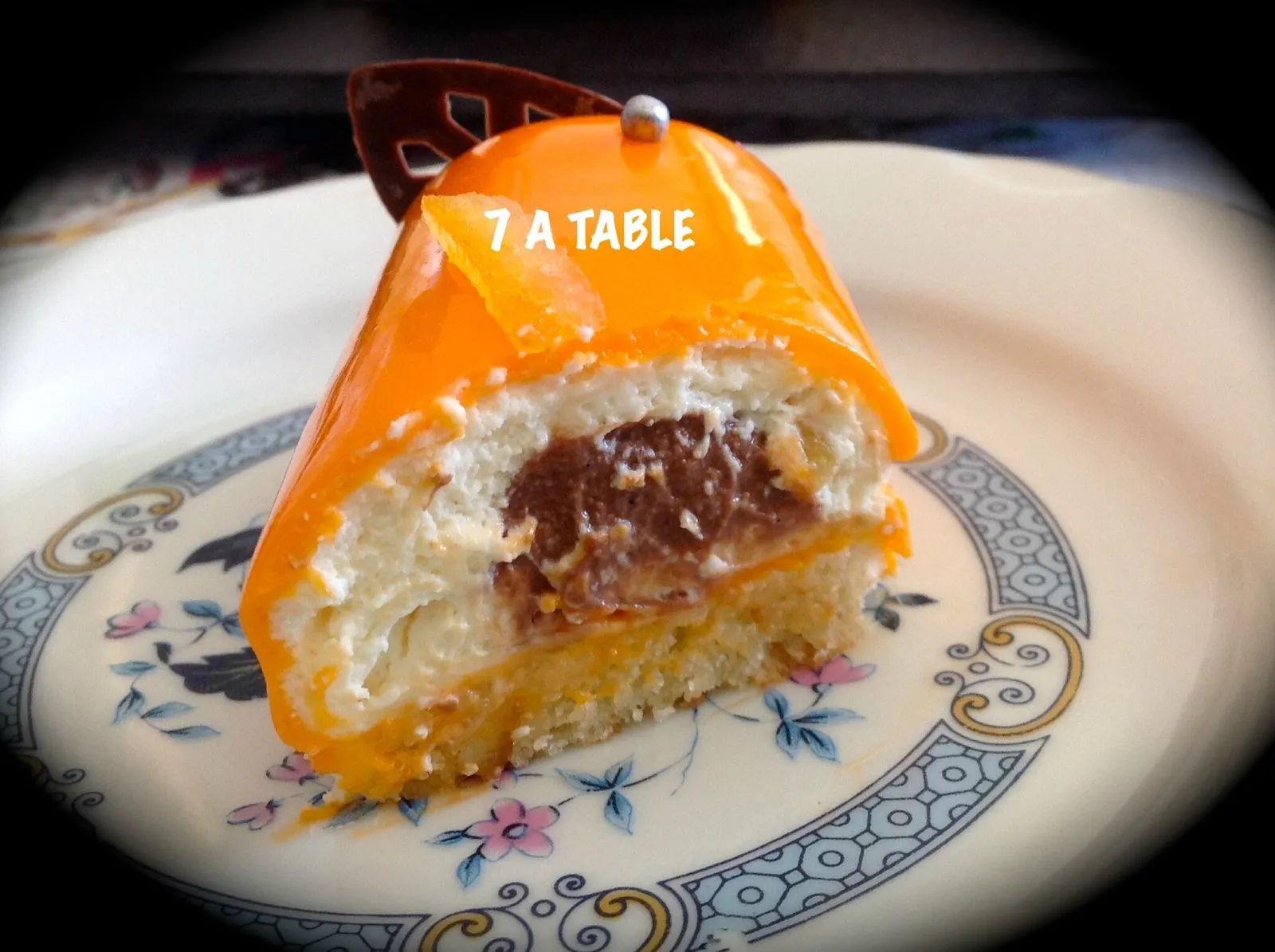 Bûchettes à l’orange et son cremeux au chocolat