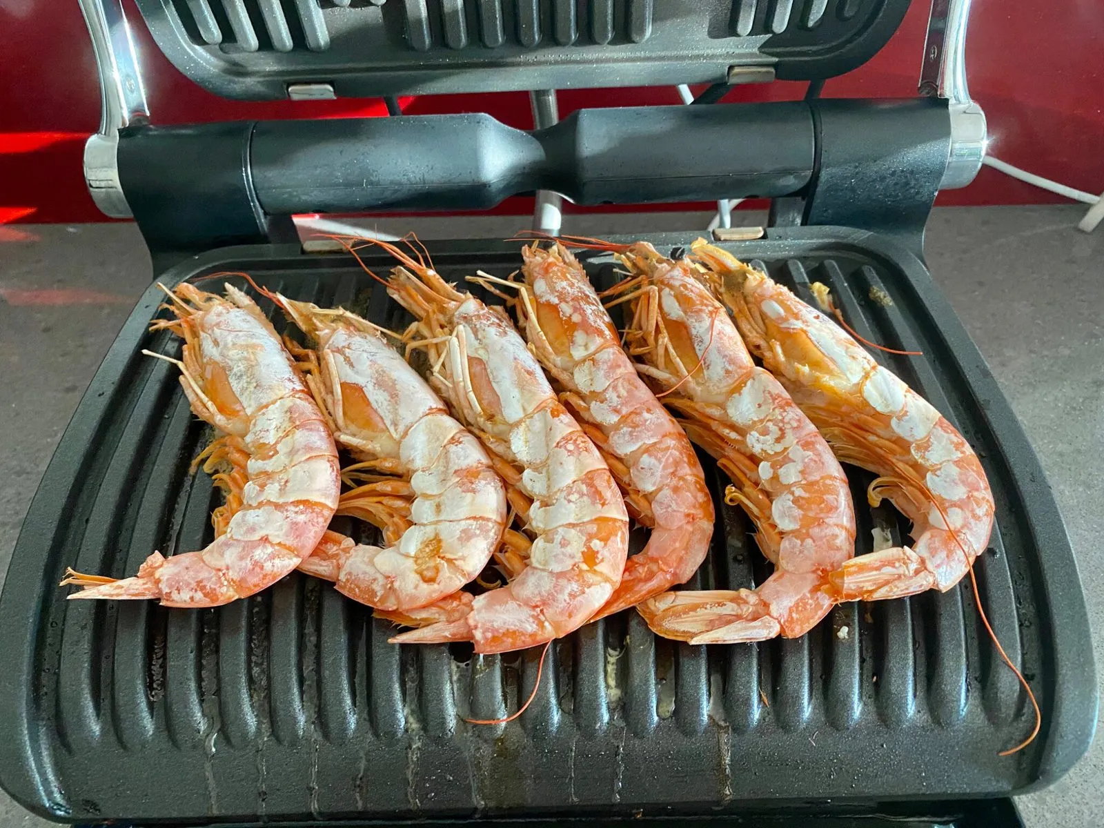 Un repas réalisé avec le grill All Clad multifonctions