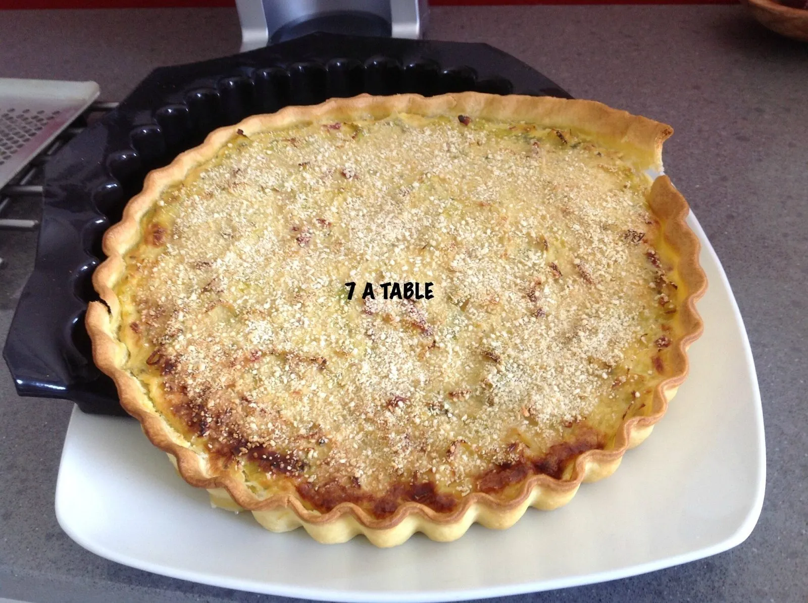 Tarte aux poireaux