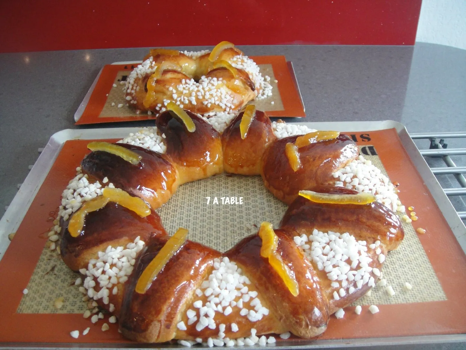 Couronne des rois briochée