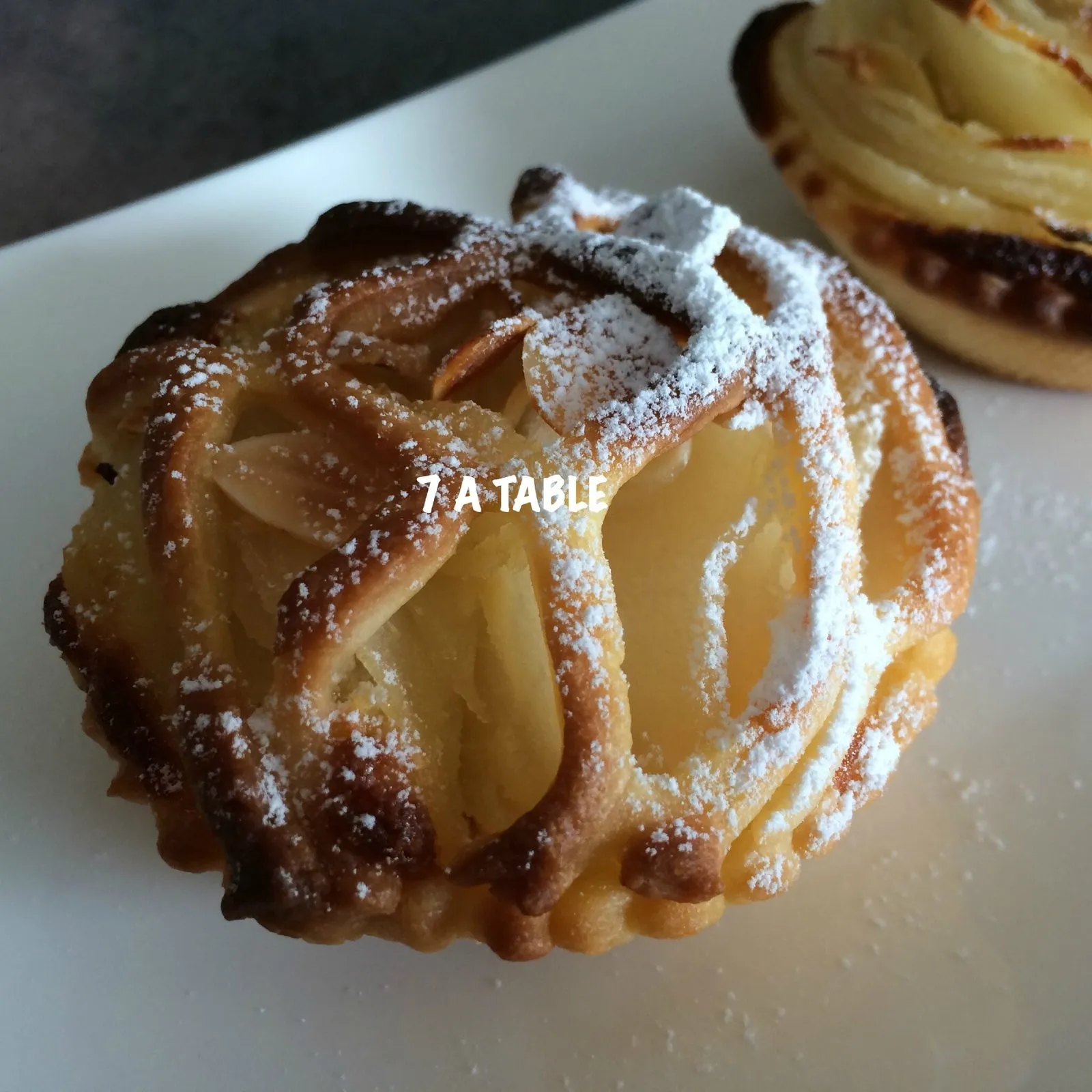 Tartelettes amandine aux poires
