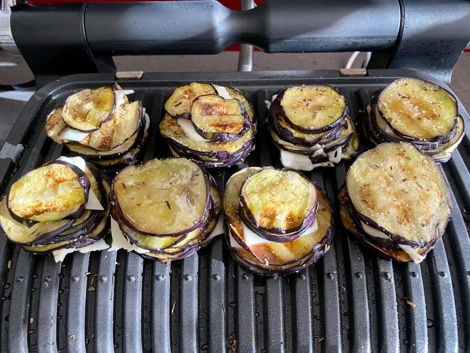 Un repas réalisé avec le grill All Clad multifonctions