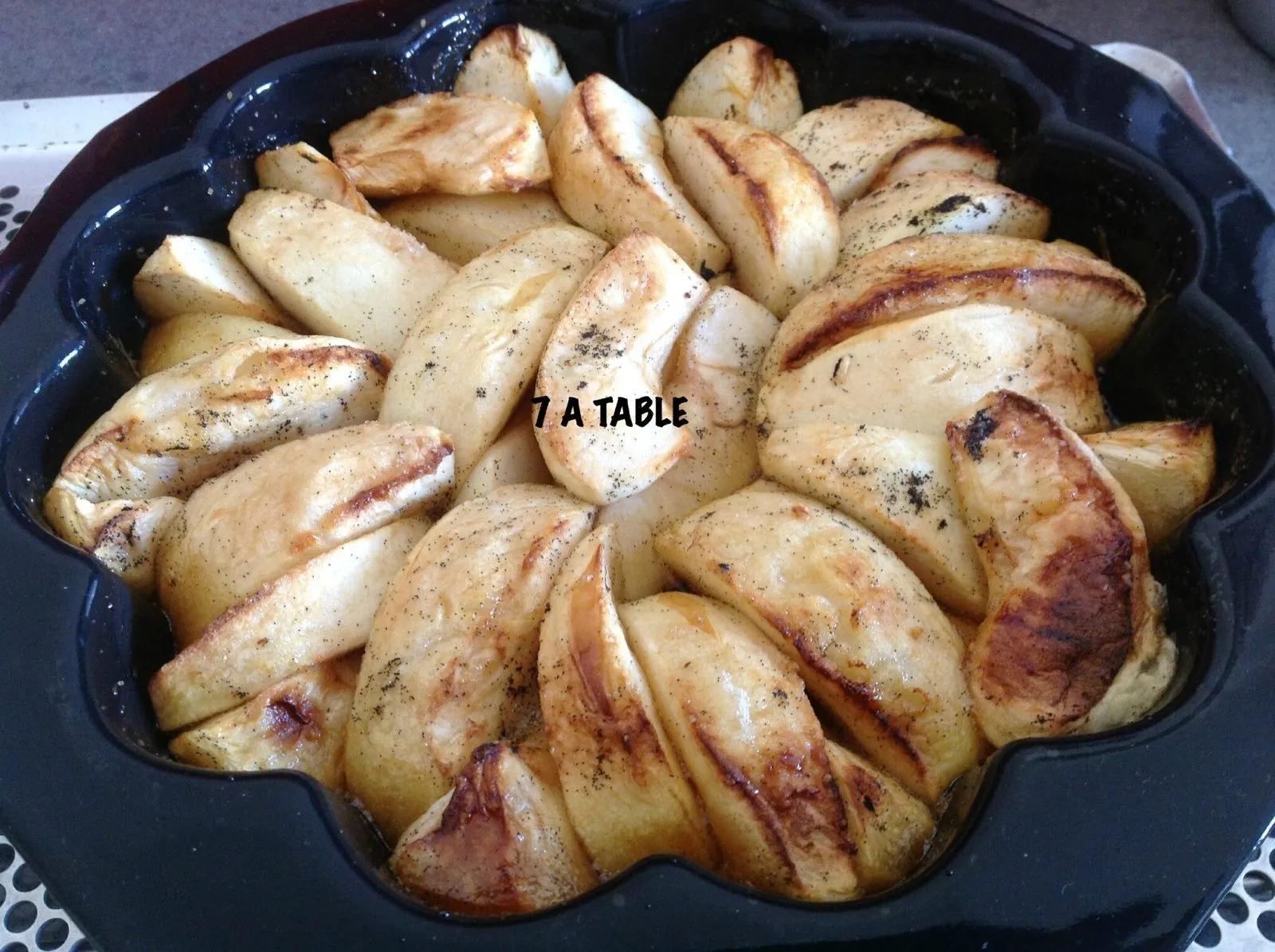 Gâteau aux pommes façon Tatin