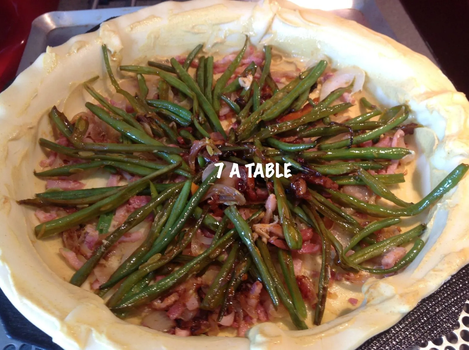 Tourte légumes poulet