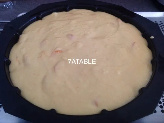 Moelleux aux abricots (moule à parts)