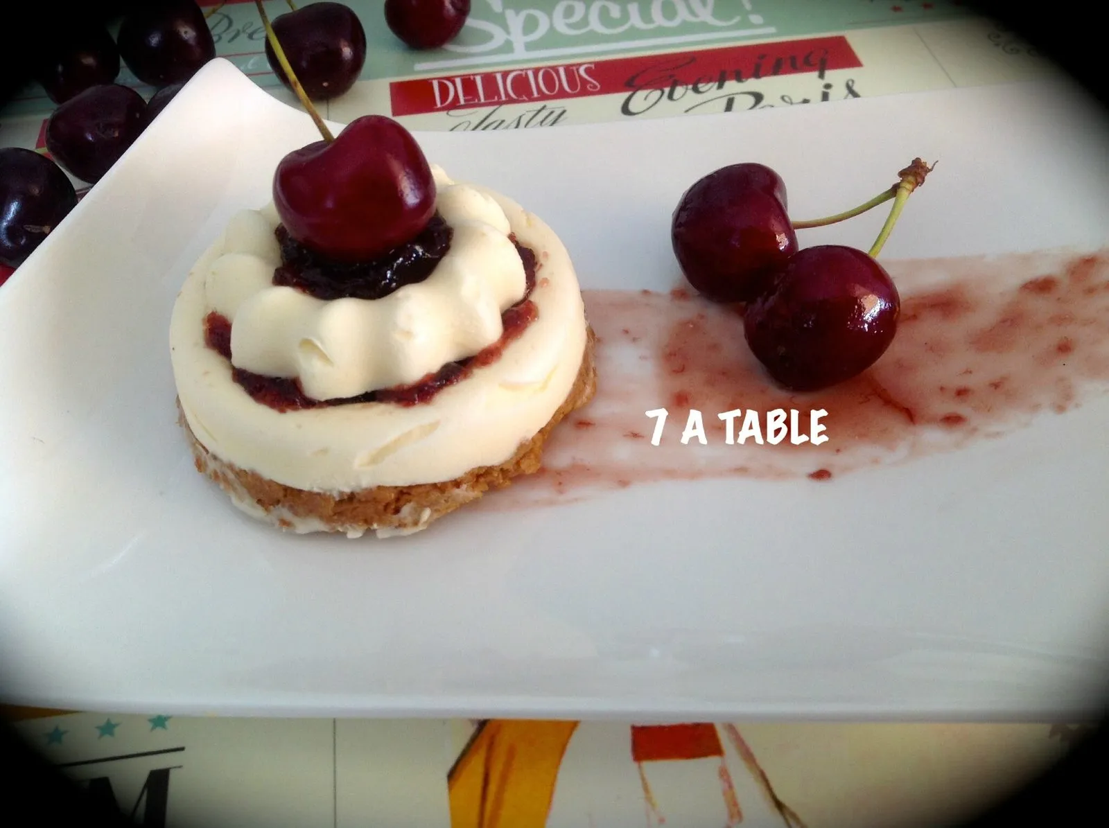 Tarte aux framboises sans cuisson