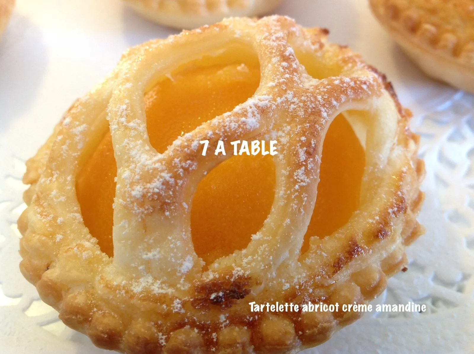 Tartelettes amandine aux poires