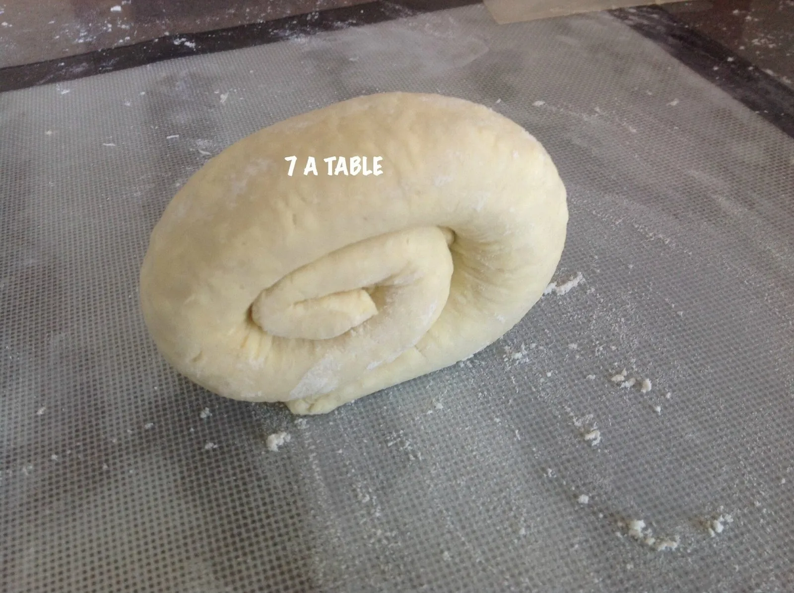 Pâte feuilletée rapide escargot