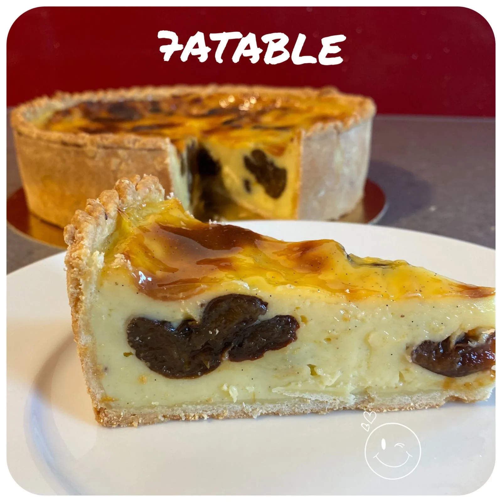 Flan pâtissier aux pruneaux ou nature